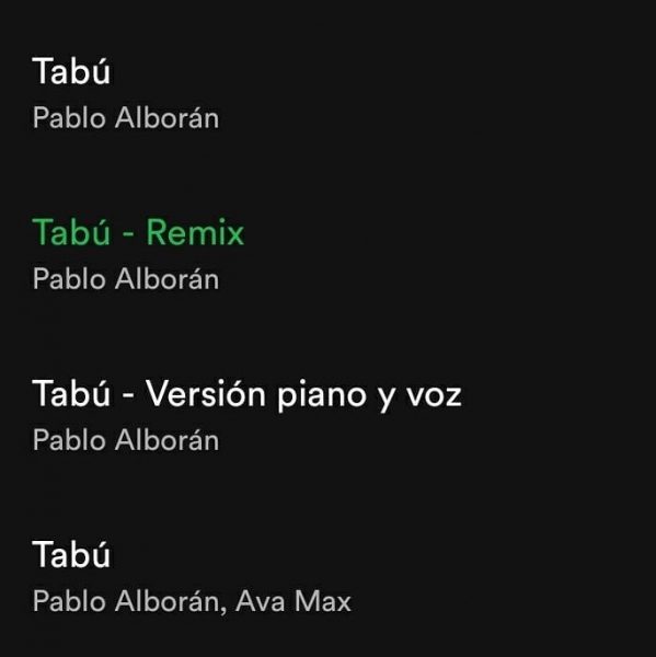 Aqui tenéis el EP de #Tabú ! Ya en todaa la plataformas! LINK EN BIO
